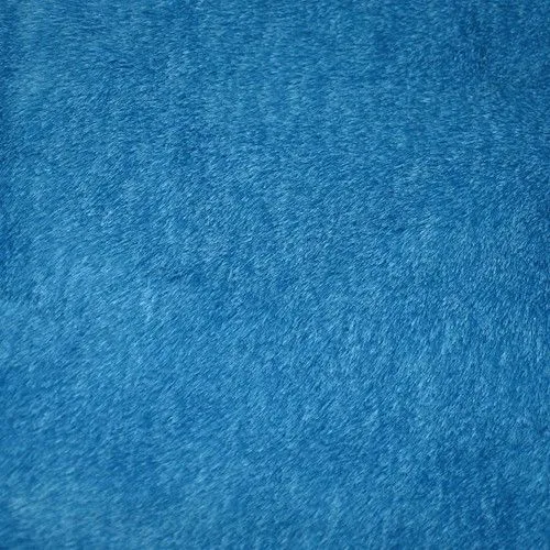 3 1/2 YD PC -- Frosted Ocean Blue Polyester Faux Home Decorating Fabric