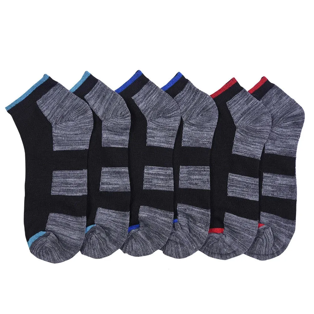 3 Pairs Ankle Quarter Crew Socks Mens Women Sport Low Cut Stretchy Size 10 -13