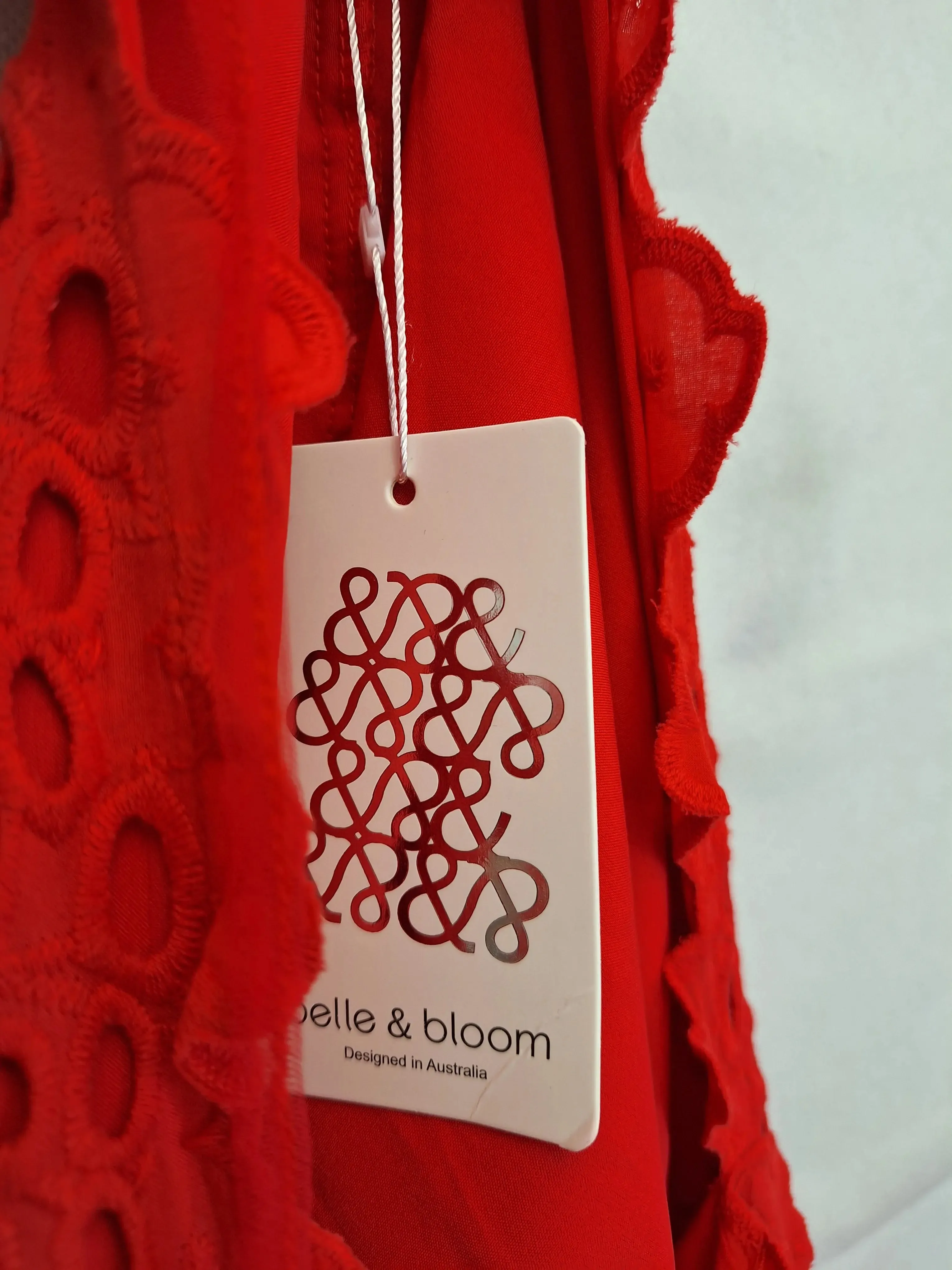 Belle & Blossom Scarlet Fit & Flare Mini Dress Size M