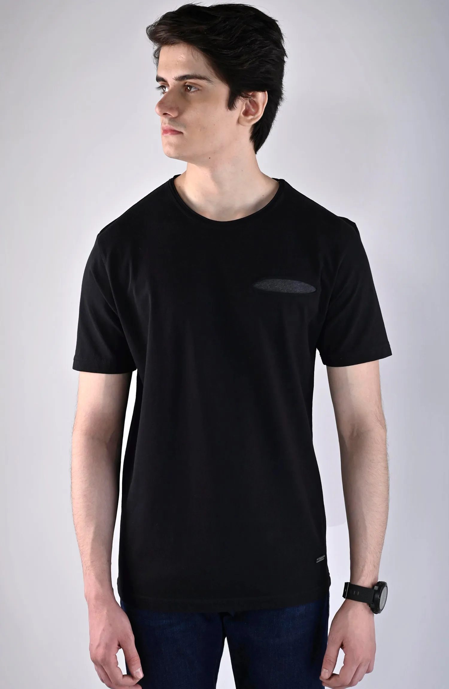 Black Bone Pocket T-Shirt