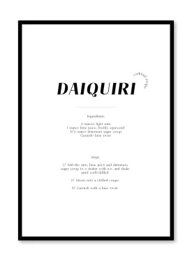 Daiquiri, Poster
