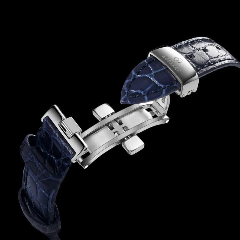 DRAGONFLY - Luxury Women Automatic Watch | Crystal Silver Case