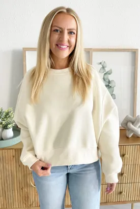 Dropped Shoulder Sweatshirt
