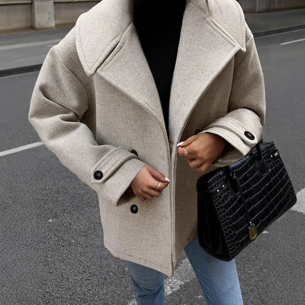 Fashion New All-Match Loose Coat