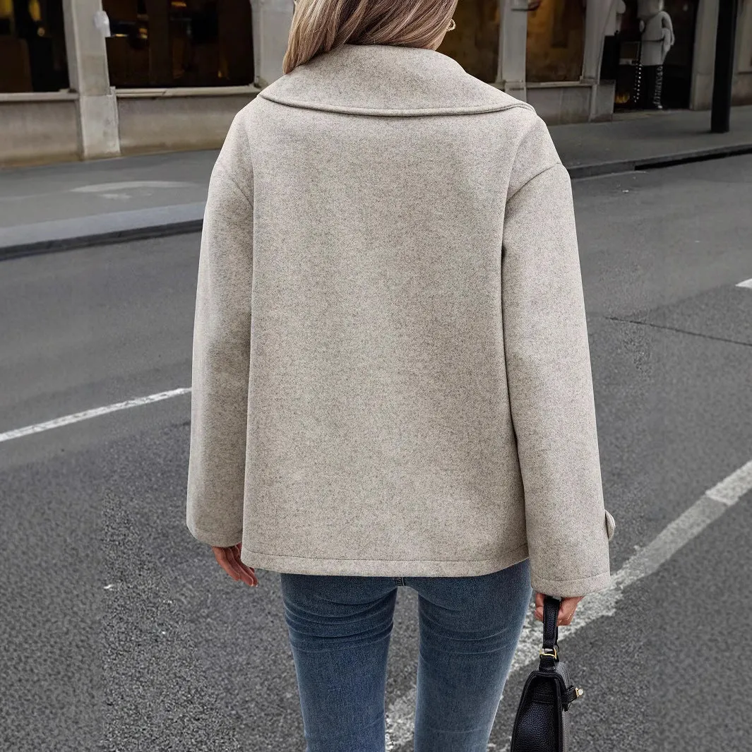 Fashion New All-Match Loose Coat