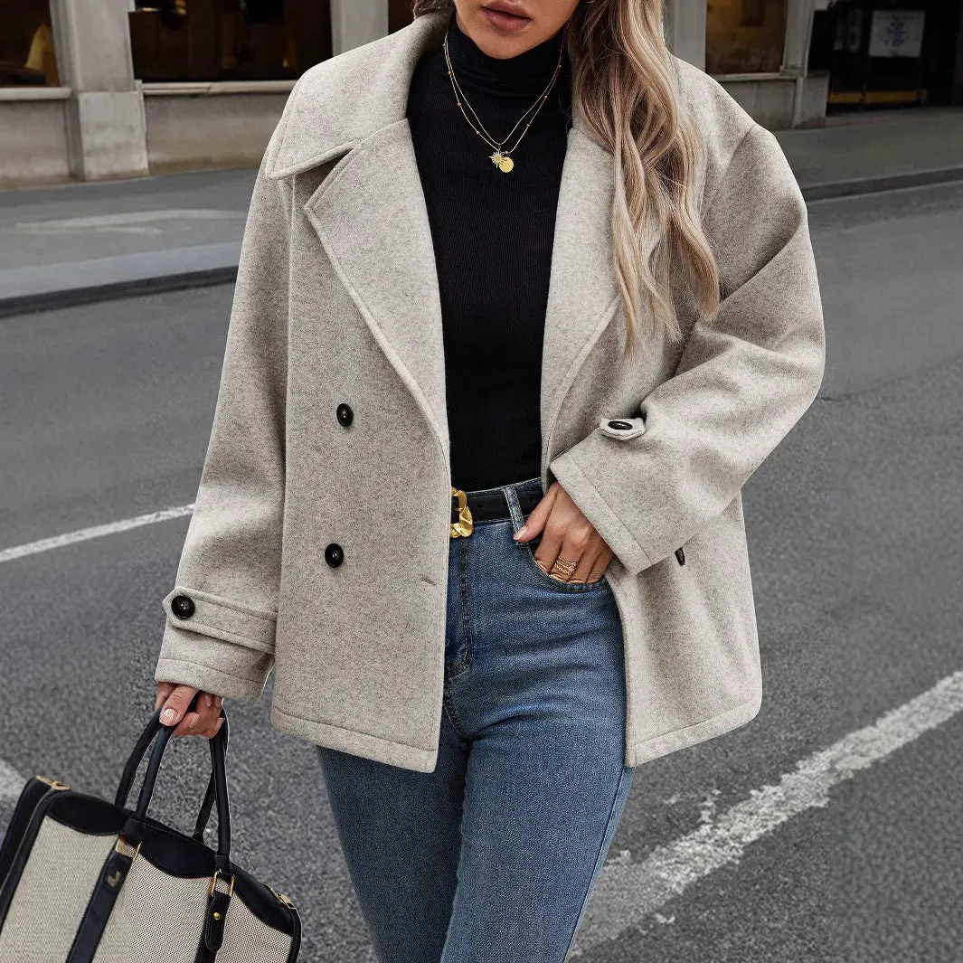 Fashion New All-Match Loose Coat
