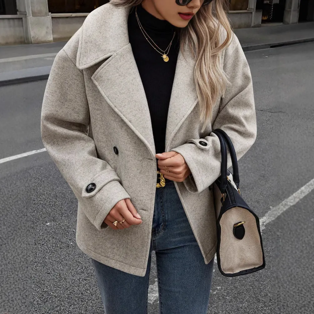 Fashion New All-Match Loose Coat