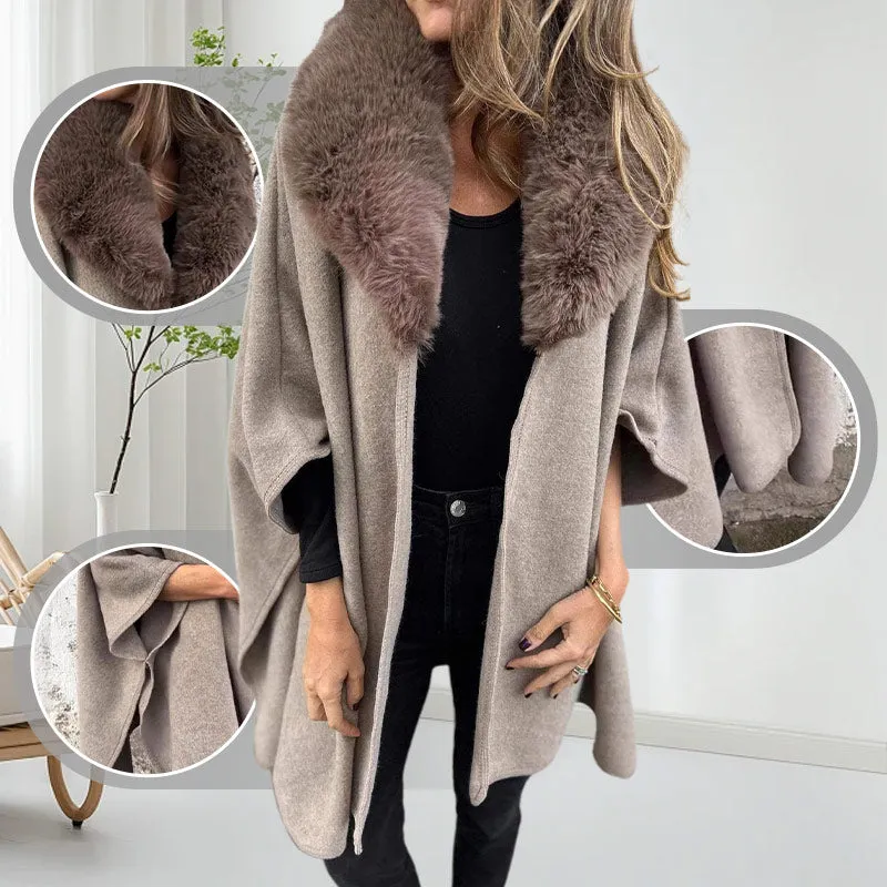 Hot Sale 50% off  Women's Faux Fur Collar Puffer Coat