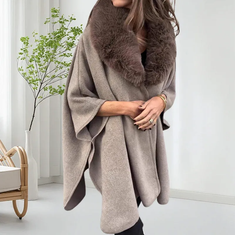 Hot Sale 50% off  Women's Faux Fur Collar Puffer Coat
