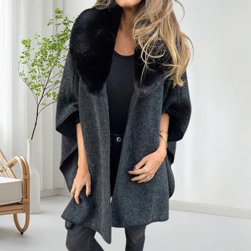 Hot Sale 50% off  Women's Faux Fur Collar Puffer Coat