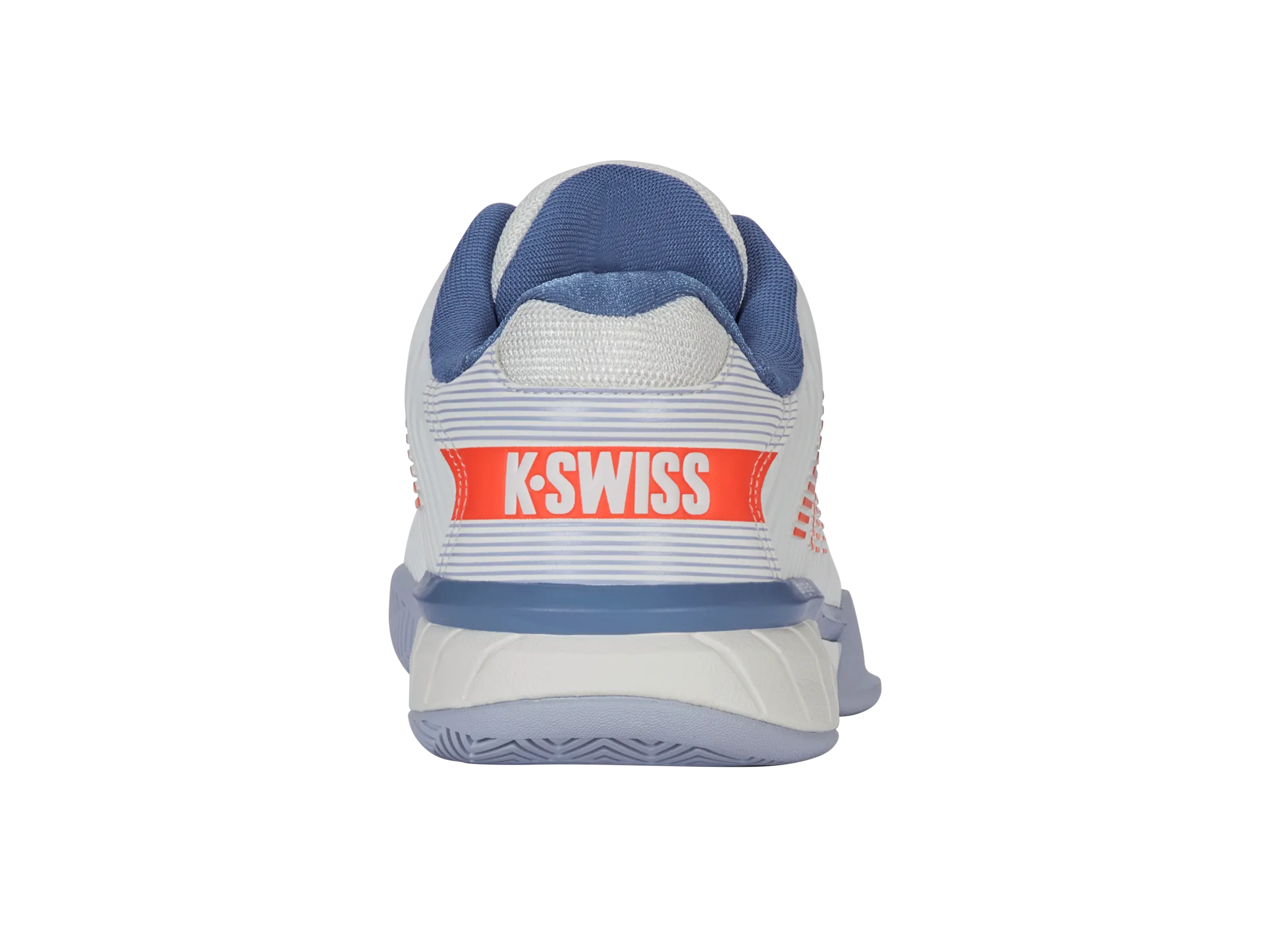 K-Swiss Hypercourt Express 2 (Mens) - Lucent White/Infinity/Scarlet Ibis