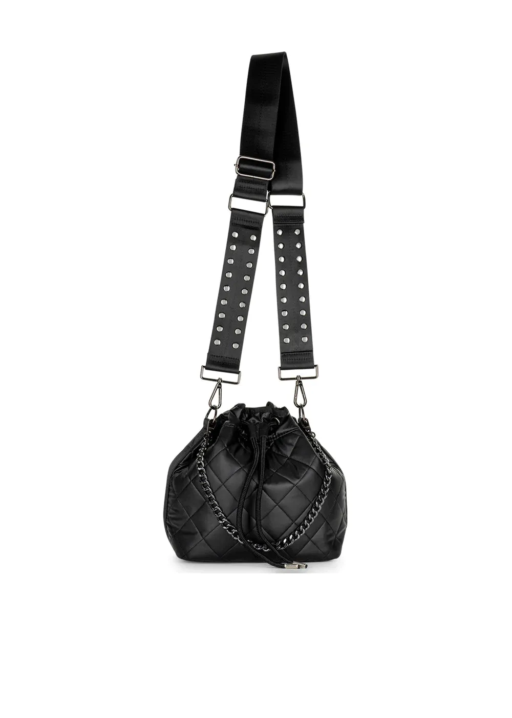 Lindsey Puffer Bucket Bag