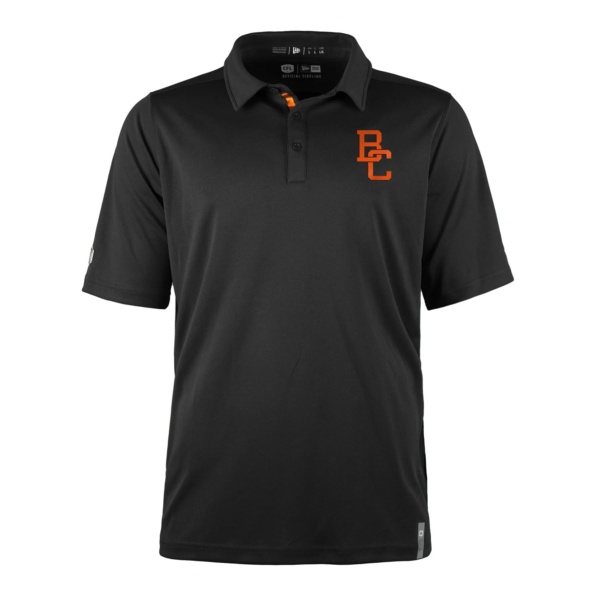NE M Monogram Roster Polo 23- Black- FINAL SALE