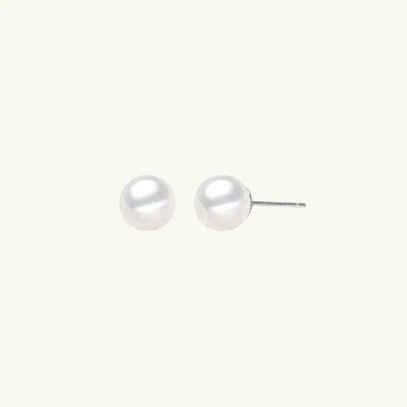 Pearl Stud Earrings