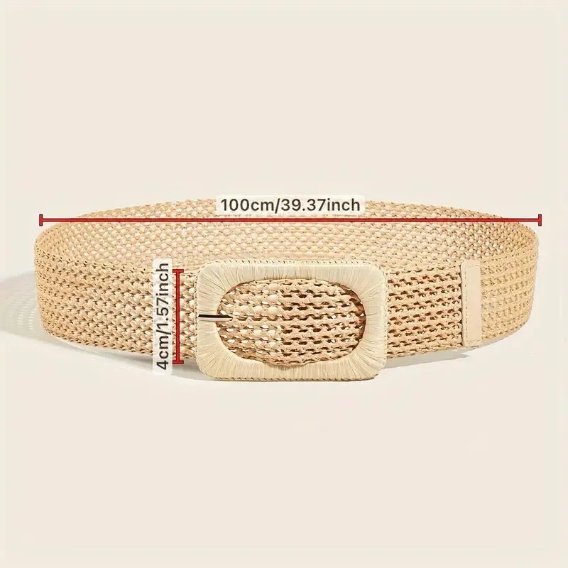 Rectangle Pin Woven