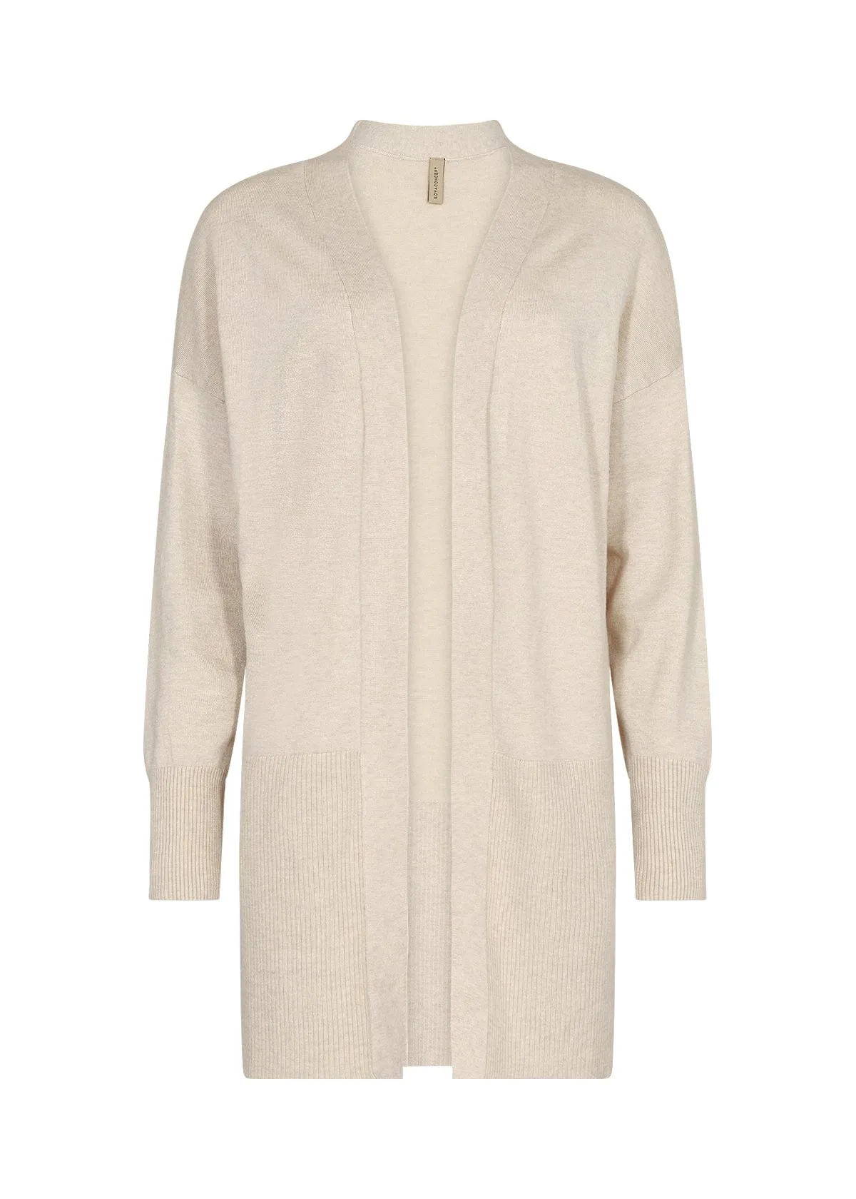 Soya Concept Long Cardigan Cream