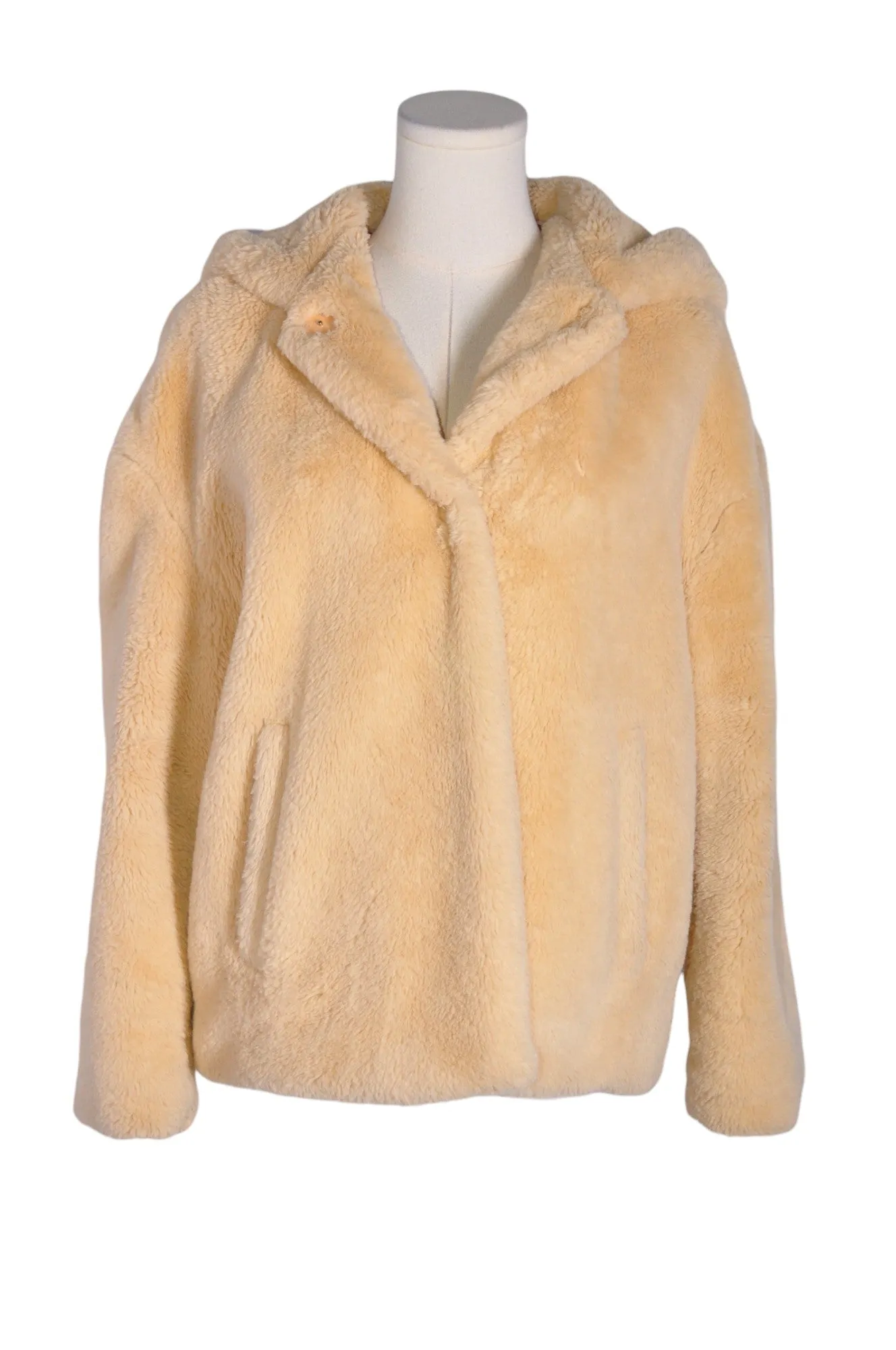 ZARA Women Coats Regular fit in Beige - XS
