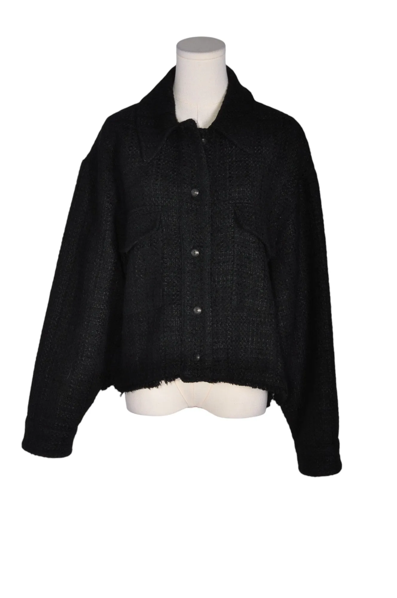 ZARA Women Coats Regular fit in Black - XL
